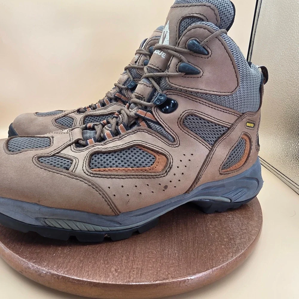 Vasque Breeze Gore-Tex Hiking Boots Mens 13W Brown Leather Waterproof Vibram